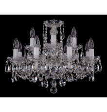 Подвесная люстра Bohemia Ivele Crystal 1402/8+4/195/h-60 Ni