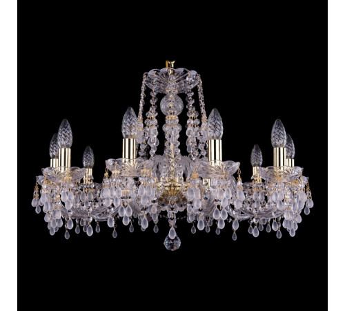 Подвесная люстра Bohemia Ivele Crystal 1410/10/240 G V0300 Подвесная люстра Bohemia Ivele Crystal 1410/10/240 G V0300