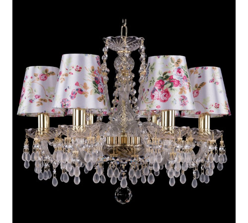 Подвесная люстра Bohemia Ivele Crystal 1410/6/160 G V0300 SH28