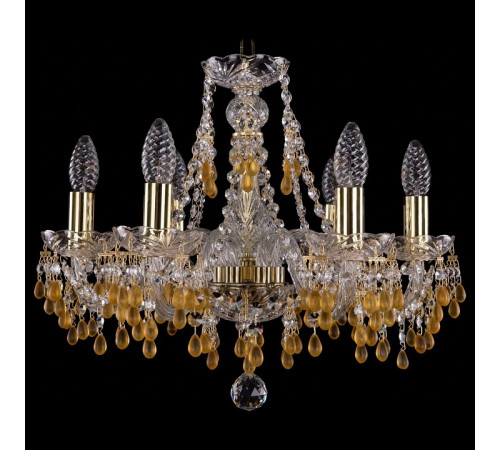Подвесная люстра Bohemia Ivele Crystal 1410/6/160 G V1003