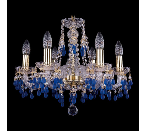 Подвесная люстра Bohemia Ivele Crystal 1410/6/160 G V3001