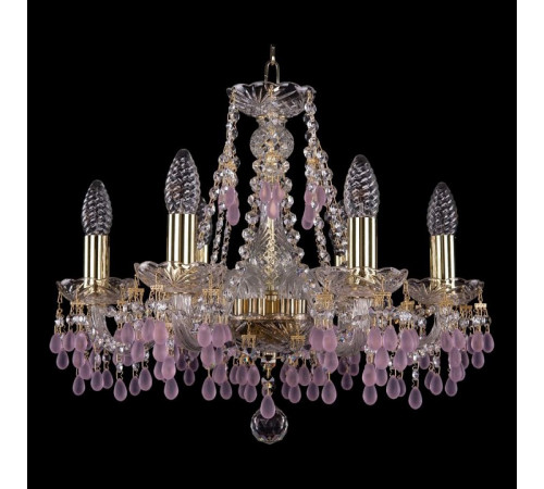 Подвесная люстра Bohemia Ivele Crystal 1410/6/160 G V7010