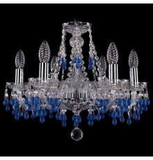 Подвесная люстра Bohemia Ivele Crystal 1410/6/160 Ni V3001 M731