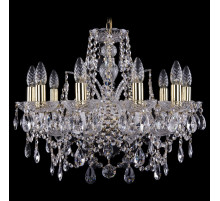 Подвесная люстра Bohemia Ivele Crystal 1411/10/195 G Leafs