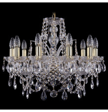 Подвесная люстра Bohemia Ivele Crystal 1411/10/195 G Leafs