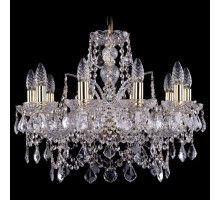 Подвесная люстра Bohemia Ivele Crystal 1411/10/195 G Leafs
