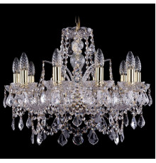 Подвесная люстра Bohemia Ivele Crystal 1411/10/195 G Leafs
