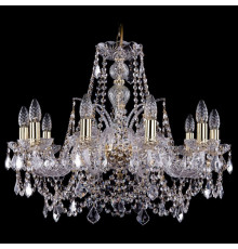 Подвесная люстра Bohemia Ivele Crystal 1411/10/240 G Leafs
