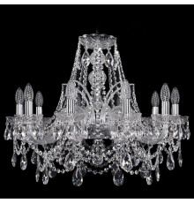 Подвесная люстра Bohemia Ivele Crystal 1411/10+5/240 Ni