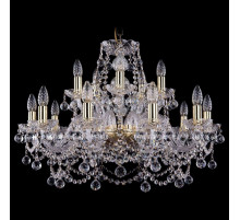 Подвесная люстра Bohemia Ivele Crystal 1411/10+5/240 G Balls