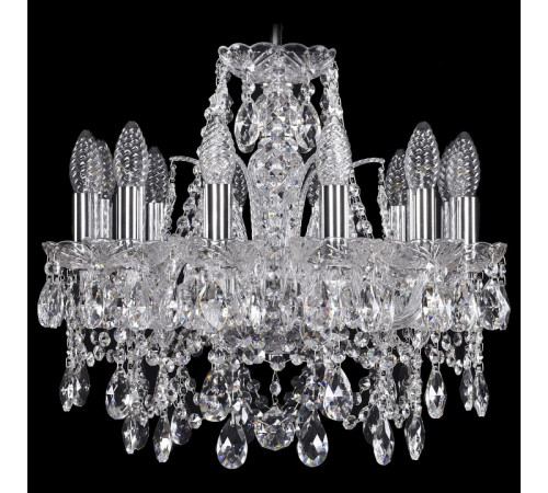 Подвесная люстра Bohemia Ivele Crystal 1411/12/141 Ni
