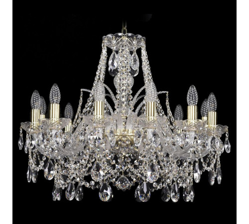 Подвесная люстра Bohemia Ivele Crystal 1411/12/240 G K777