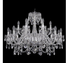 Подвесная люстра Bohemia Ivele Crystal 1411/12+6/300 Ni