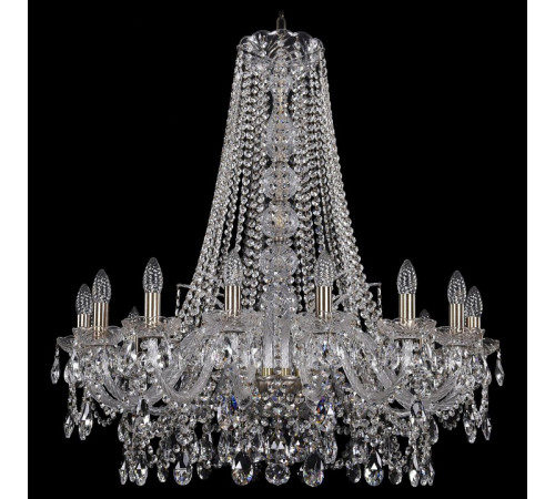 Подвесная люстра Bohemia Ivele Crystal 1411/16/300/h-90 Pa