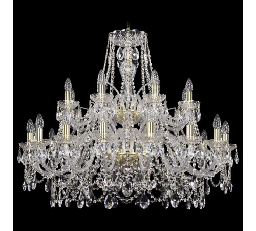 Подвесная люстра Bohemia Ivele Crystal 1411/16+8/360/2d G