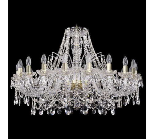Подвесная люстра Bohemia Ivele Crystal 1411/20/360 G