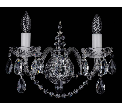 Бра Bohemia Ivele Crystal 1411B/2/195/XL Ni