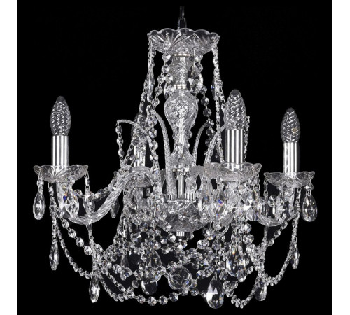Подвесная люстра Bohemia Ivele Crystal 1411/4/160 Ni