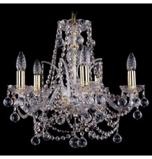 Подвесная люстра Bohemia Ivele Crystal 1411/5/160 G Balls