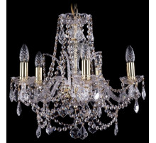 Подвесная люстра Bohemia Ivele Crystal 1411/5/160 G Leafs