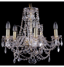Подвесная люстра Bohemia Ivele Crystal 1411/5/160 G Leafs