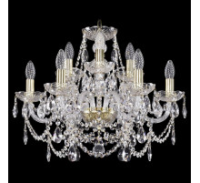 Подвесная люстра Bohemia Ivele Crystal 1411/6+3/195 G