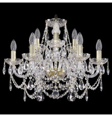 Подвесная люстра Bohemia Ivele Crystal 1411/6+3/195 G