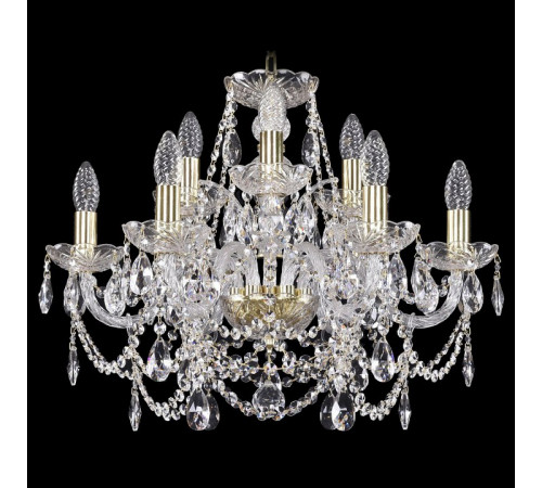 Подвесная люстра Bohemia Ivele Crystal 1411/6+3/195 G