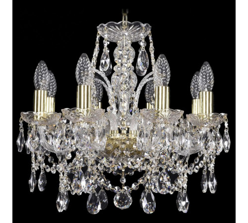 Подвесная люстра Bohemia Ivele Crystal 1411/8/141 G R777