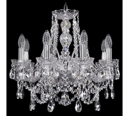 Подвесная люстра Bohemia Ivele Crystal 1411/8/160 Ni