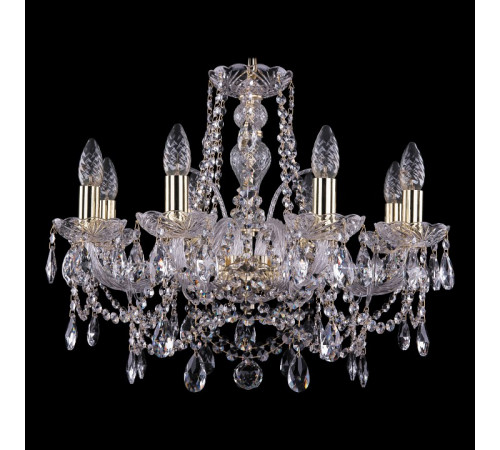 Подвесная люстра Bohemia Ivele Crystal 1411/8/195 G