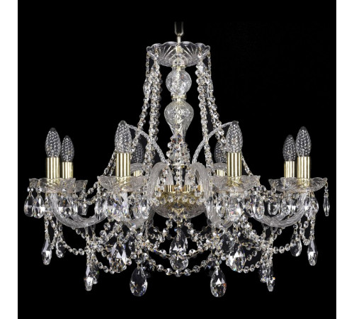 Подвесная люстра Bohemia Ivele Crystal 1411/8/240 G