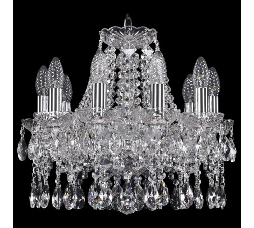 Подвесная люстра Bohemia Ivele Crystal 1413/10/141 Ni