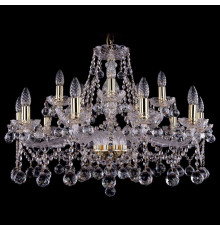Подвесная люстра Bohemia Ivele Crystal 1413/10+5/300 G Balls