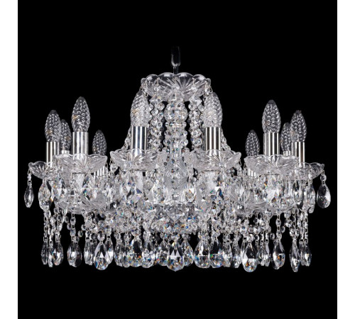 Подвесная люстра Bohemia Ivele Crystal 1413/12/200 Ni