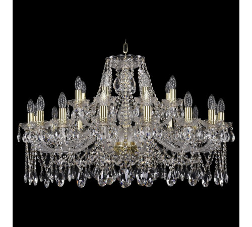 Подвесная люстра Bohemia Ivele Crystal 1413/16+8/360 G