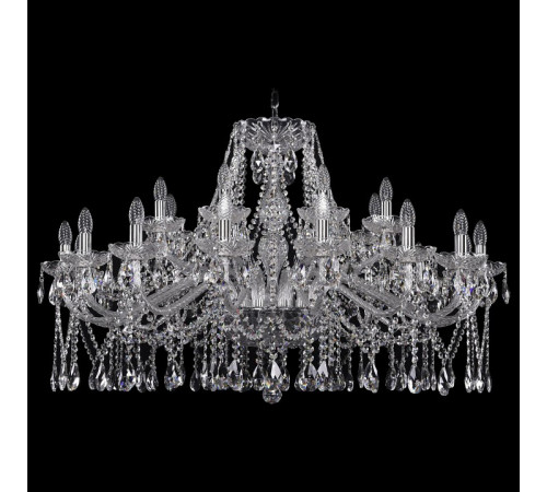 Подвесная люстра Bohemia Ivele Crystal 1413/16+8/400 Ni