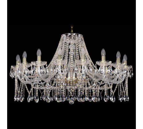 Подвесная люстра Bohemia Ivele Crystal 1413/18/400 G