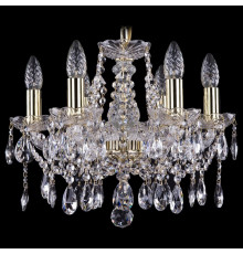 Подвесная люстра Bohemia Ivele Crystal 1413/6/141 G Leafs