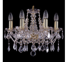 Подвесная люстра Bohemia Ivele Crystal 1413/6/141 G Leafs