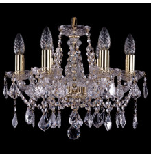 Подвесная люстра Bohemia Ivele Crystal 1413/6/141 G Leafs