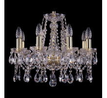 Подвесная люстра Bohemia Ivele Crystal 1413/8/165 G Leafs