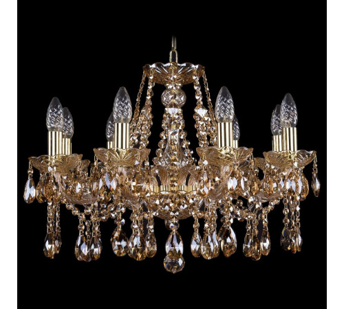 Подвесная люстра Bohemia Ivele Crystal 1413/8/200 G M721
