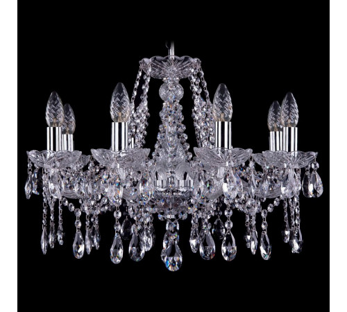 Подвесная люстра Bohemia Ivele Crystal 1413/8/200 Ni Balls
