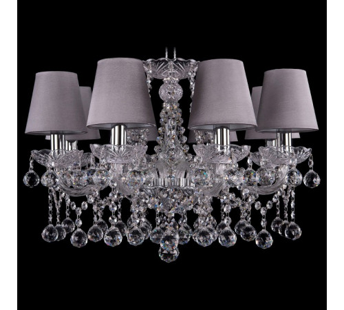 Подвесная люстра Bohemia Ivele Crystal 1413/8/200 Ni Balls SH24