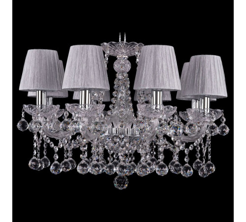 Подвесная люстра Bohemia Ivele Crystal 1413/8/200 Ni Balls SH6
