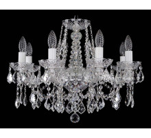 Подвесная люстра Bohemia Ivele Crystal 1413/8/200 Ni Leafs
