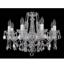 Подвесная люстра Bohemia Ivele Crystal 1413/8/200 Ni Leafs