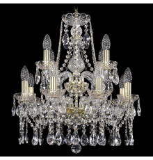 Подвесная люстра Bohemia Ivele Crystal 1413/8+4/165/2d G