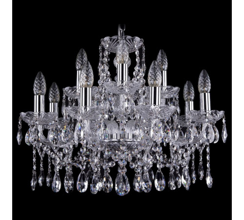 Подвесная люстра Bohemia Ivele Crystal 1413/8/200 Ni Balls SH4